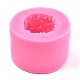 Valentinstag 3D Rose Cameo-Formen aus lebensmittelechtem Silikon DIY-L020-49B-3