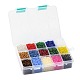 375g 15 colores cuentas de semillas de vidrio SEED-JP0004-01-3mm-6