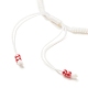 Bracelet en perles de rocaille de verre BJEW-JB08199-03-5