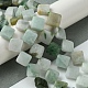 Brins de perles de jadéite du myanmar naturel G-A092-D01-01-2