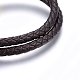 Leather Cord Multi-strand Bracelets BJEW-E345-28AG-3
