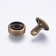 Iron Flat Wooden Box Pull Handle Knobs IFIN-WH0014-01AB-2