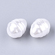 Perles d'imitation en plastique ABS écologiques OACR-T012-09A-2