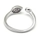925 Sterling Silver Finger Ring Components STER-P042-11P-4