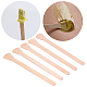 Bâtonnets d'application de cire de masque à la spatule en bois MRMJ-R047-16-7