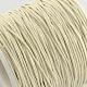 Cordons de fil de coton ciré écologiques YC-R008-1.0mm-102-2