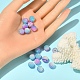 50pcs perles acryliques imitation perle OACR-YW0001-11G-4