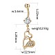 Bijoux piercing AJEW-EE0006-64A-G-2
