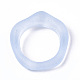 Transparent Resin Finger Rings RJEW-T013-001-B01-5