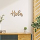 Laser Cut Unfinished Basswood Wall Decoration WOOD-WH0113-116-6