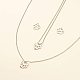 Phパンダホール20pcsステンレス鋼チャーム犬の足跡ペンダントdiyクラフトとジュエリー作りのためのハイポリッシュジュエリーチャーム STAS-UN0001-15P-5