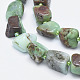 Hebras naturales de perlas de jade austrailia G-F547-22-3