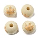 Perles européennes en bois d'automne WOOD-H105-04B-02-1