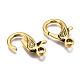 Tibetan Style Alloy Lobster Claw Clasps TIBE-T002-11AG-RS-4