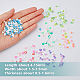 SUPERFINDINGS 150G 6 Styles Handmade Polymer Clay Nail Art Decoration Accessories CLAY-FH0001-22-2