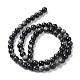 Natural Silver Obsidian Beads Strands X-G-D083-01D-2