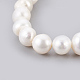 Grado pulseras un estiramiento de la perla BJEW-JB03911-2