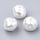 Perles d'imitation en plastique écologique X-MACR-T013-13-1