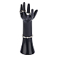 PH PandaHall 1pc Smooth Left Hand Model Black Display Stand Rack Glove Display Rack Mannequin Hands Jewelry Display Holder for Rings Bracelet Watch Home Selling Small Business ODIS-WH0329-22-1