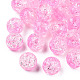 Perles en acrylique transparentes craquelées CACR-N002-18-2