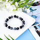 OLYCRAFT Snowflake Obsidian Beads 8mm Natural Stone Beads Strands Loose Semi Gemstone Beads Round for Bracelet Necklace Earring Jewelry Making G-OC0001-49-5