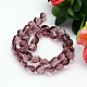 Faceted Flat Round Imitation Austrian Crystal Bead Strands G-M193-8mm-11A-2