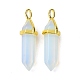 Opalite Pointed Pendants G-G025-01G-42-2