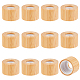 Arricraft 12 pièces couvercle en bambou pour compte-gouttes diy de bouteille d'huile essentielle FIND-AR0001-79-1