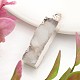 Rectangle Dyed Natural Druzy Agate Pendants G-I139-07-2