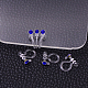 Plastic Clip-on Earring Findings KY-P007-M02-1