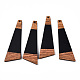 Grandes colgantes de resina opaca y madera de nogal RESI-TAC0017-51-A01-3