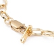Brass Cable Chain Bracelet X-BJEW-JB07079-5
