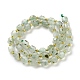 Chapelets de perles en préhnite naturelle G-K303-A32-8mm-3