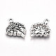 Tibetan Style Alloy Charms TIBE-S323-049AS-RS-2
