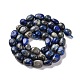 Natürlicher Lapislazuli Perlenstränge&nbsp;G-G146-A34-01-3