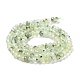 Chapelets de perles en préhnite naturelle G-J400-C05-02-3