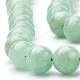 Chapelets de perles naturelles de jade du Myanmar/jade de Birmanie G-T064-22-8mm-3