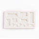 Stampi in silicone per uso alimentare DIY-L015-47A-5