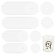 120 feuille de 4 housses anti-poussière en papier pour gobelets à bougies. DIY-FG0004-68-1