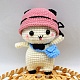 Kit de crochet de poupée de bricolage DIY-I053-05-1