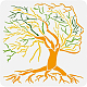 BENECREAT Tree of Life Stencil DIY-WH0391-0186-1