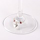 Tibetan Style Heart Wine Glass Charms AJEW-JO00022-06-2