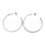 Серьги-гвоздики из нержавеющей стали 304 EJEW-K295-01B-P