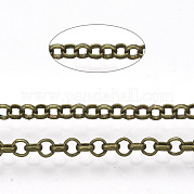 Паяные латунные цепи Роло CH-S125-08B-AB