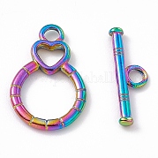 Ion Plating(IP) 304 Stainless Steel Toggle Clasps STAS-G299-01M