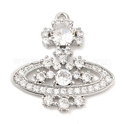 Подвески из кубического циркония с покрытием из латуни KK-R150-05P