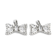 Латунные микро проложить кубического циркония подвески KK-C051-45P