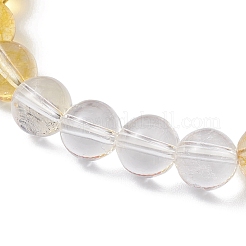 3 pulsera elástica de cuentas redondas con piedras preciosas naturales mixtas para mujeres y hombres.&nbsp;BJEW-TA00689