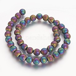 Non magnetici perle ematite sintetico fili&nbsp;G-P218-09-M