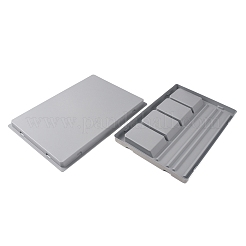 Beflockte Perlen-Designtafeln aus Harz&nbsp;TOOL-WH0134-69B